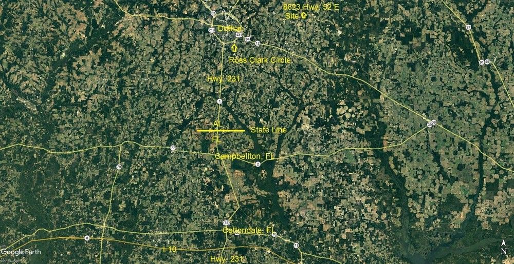 Warehouse Property Webb, Al: 8823 E State Highway 52, Webb, AL 36376